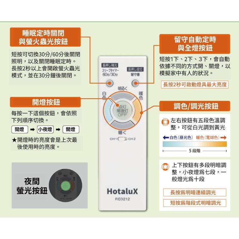 日本製 NEC HotaluX 雙條木框款 HLDC08304SG LED 吸頂燈 4坪 調光 調色  客廳 臥室-細節圖8