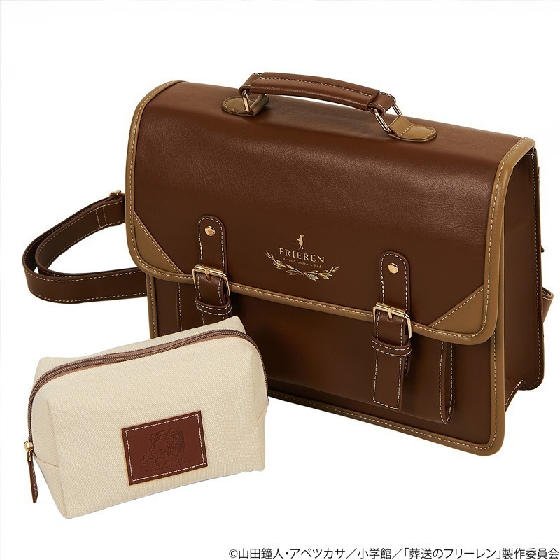 葬送的芙莉蓮 tokyo otaku mode 聯名 三用皮革後背包 托特包 手提包 書包 通勤包 背包-細節圖4