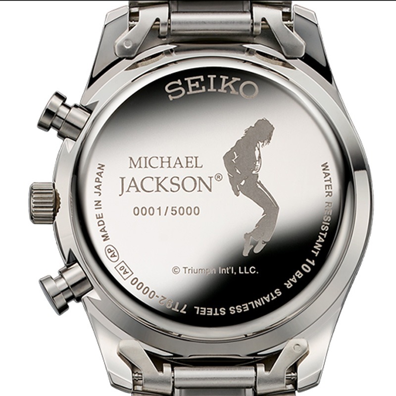 預購 流行樂之王 麥克傑克森 SEIKO 精工 共同設計 限量 石英錶-細節圖6