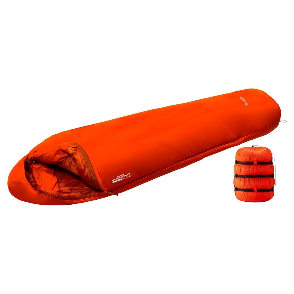 mont-bell Seamless Alpine Burrow Bag 睡袋 登山 露營 旅行 合成纖維  日本 睡袋-規格圖7