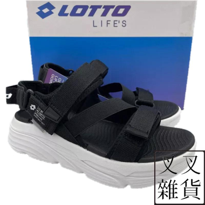 ✨《叉叉雜貨》✨ LOTTO樂得 女款 美型厚底健走涼鞋 戶外涼鞋 涼鞋 輕量 女涼鞋 LT2AWS6160