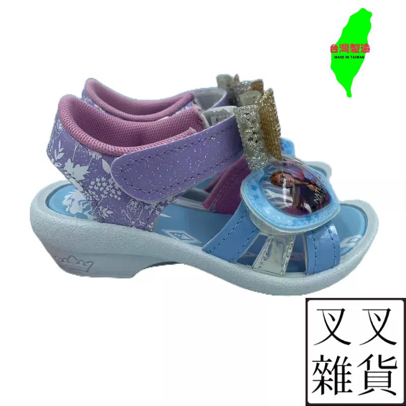 ✨《叉叉雜貨》✨🇹🇼台灣製造 凱英 迪士尼 冰雪奇緣 童鞋 Disney Frozen 兒童涼鞋 FNKT04806-細節圖2