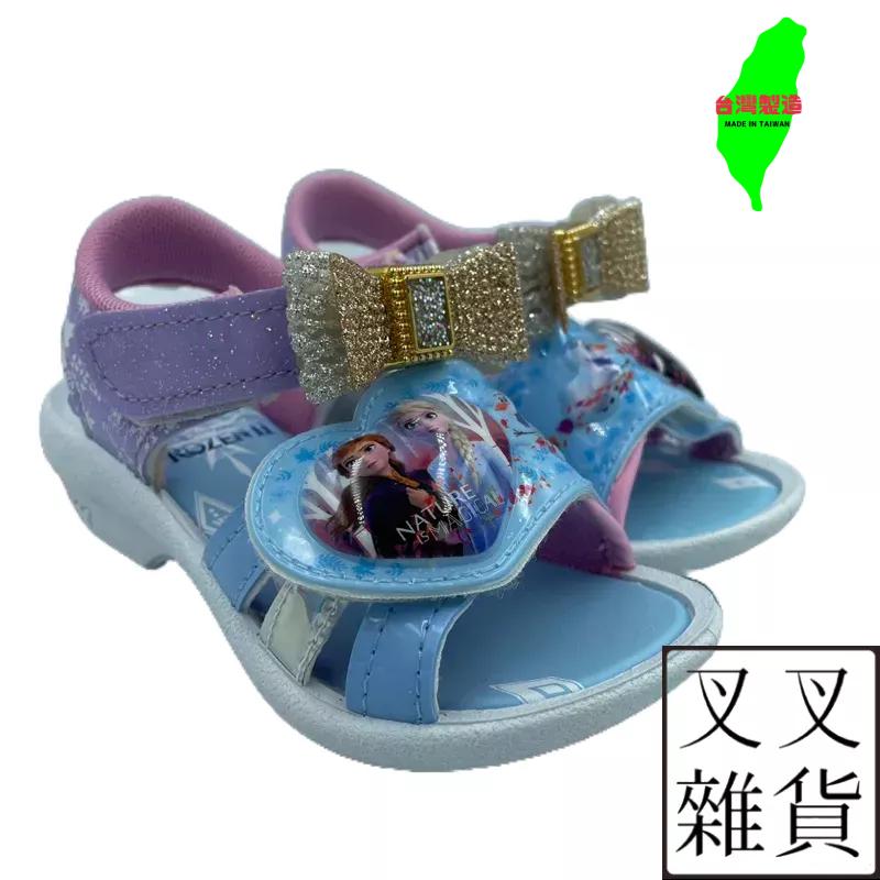 ✨《叉叉雜貨》✨🇹🇼台灣製造 凱英 迪士尼 冰雪奇緣 童鞋 Disney Frozen 兒童涼鞋 FNKT04806-細節圖7