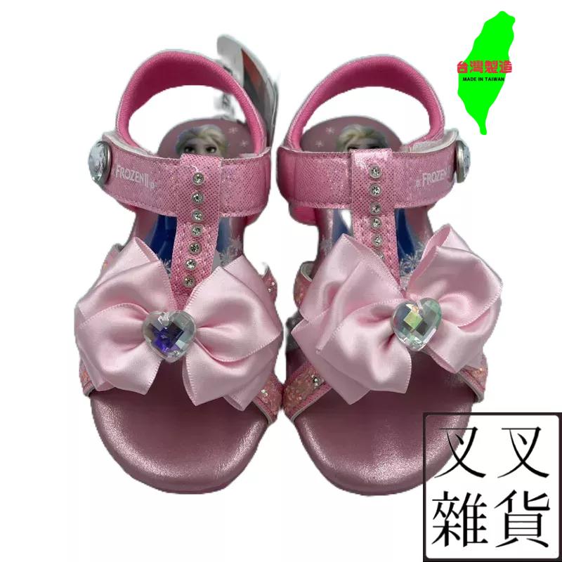 ✨《叉叉雜貨》✨ 🇹🇼台灣製造 迪士尼 冰雪奇緣 童鞋 Disney Frozen 兒童涼鞋 FNKT14143-細節圖5