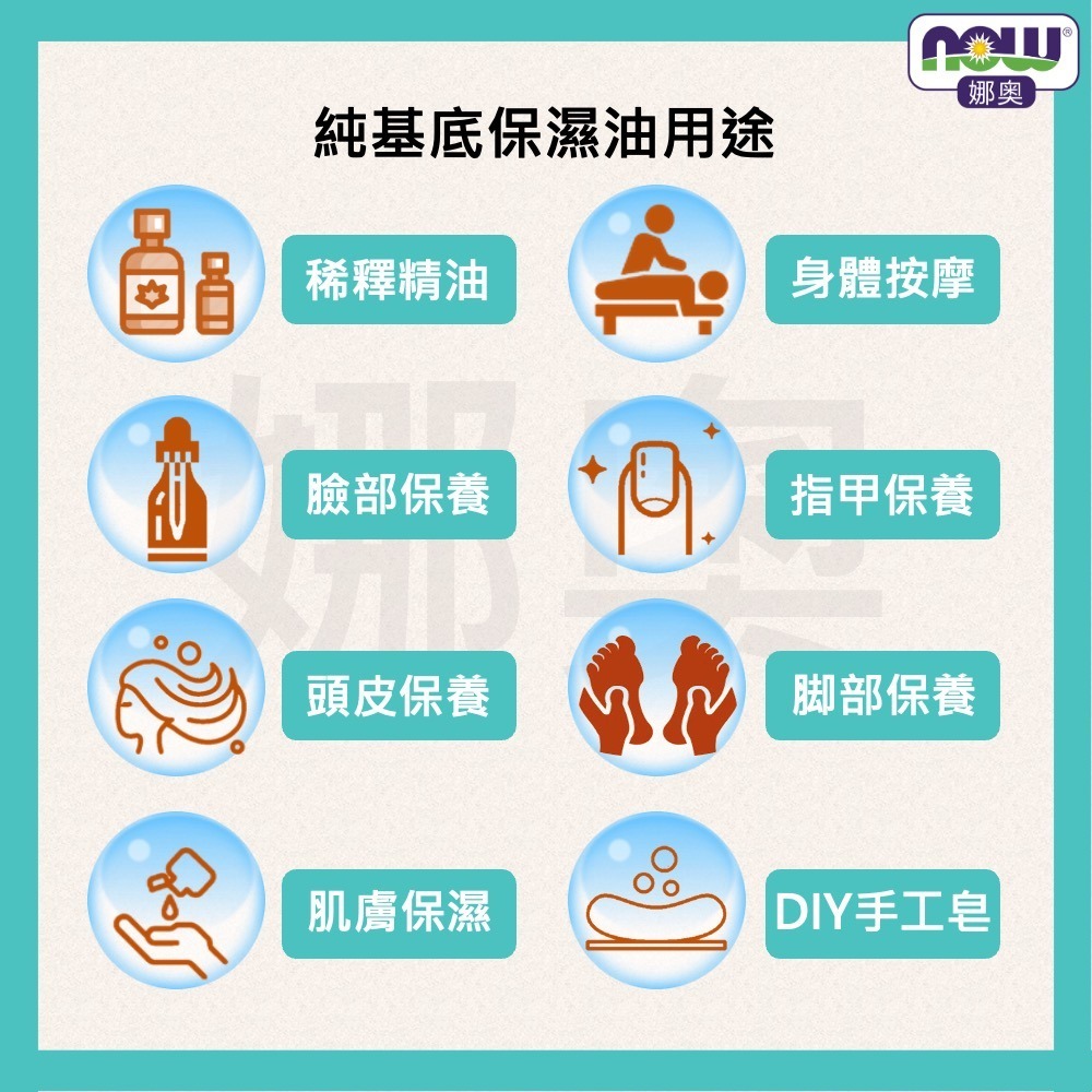 【NOW 娜奧】純荷荷巴保濕油/基底油118mL~效期10/2027~特惠~Now Foods 7717-細節圖5