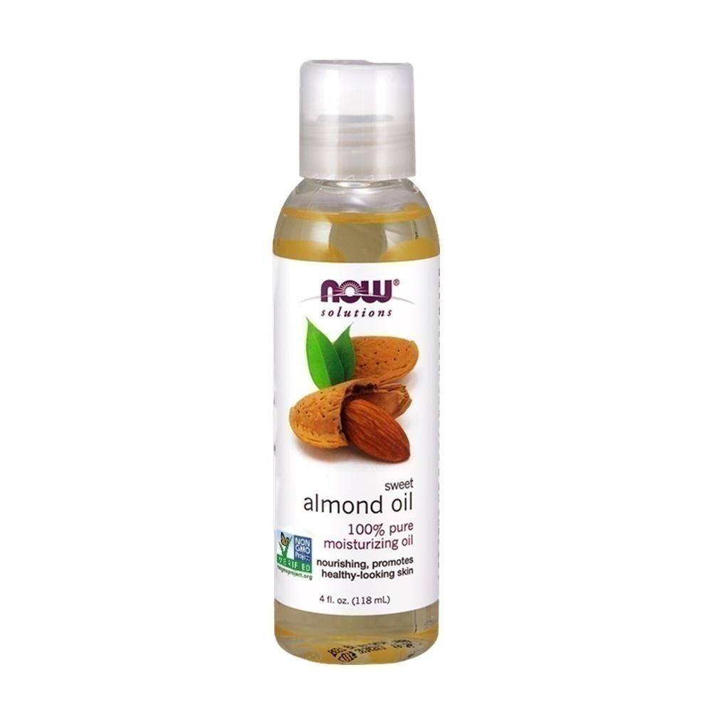 【NOW 娜奧】純甜杏仁保濕油/基底油118ml~效期07/2028~2入特惠組送玻璃滴管~Now Foods7660-細節圖2