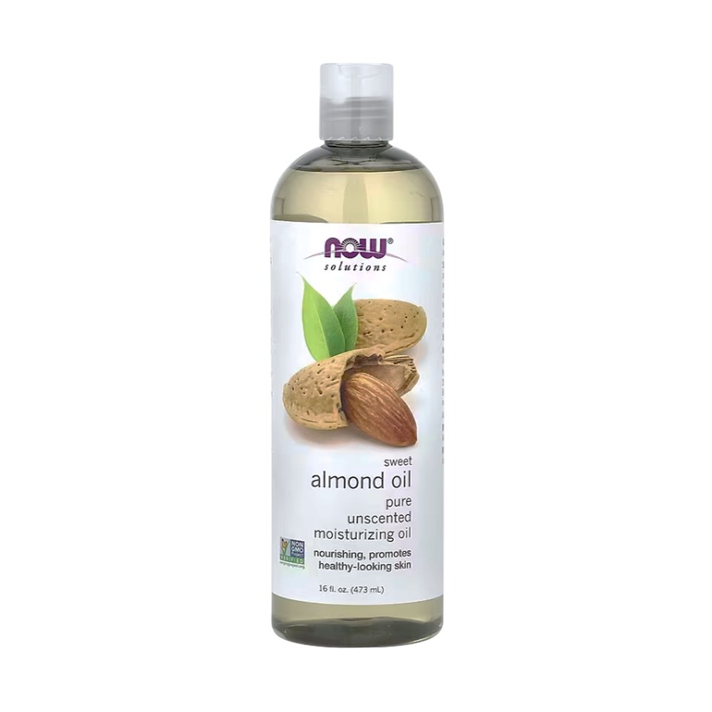 【NOW 娜奧】純甜杏仁保濕油/基底油473mL~效期08/2029~Now Foods~7661-細節圖2