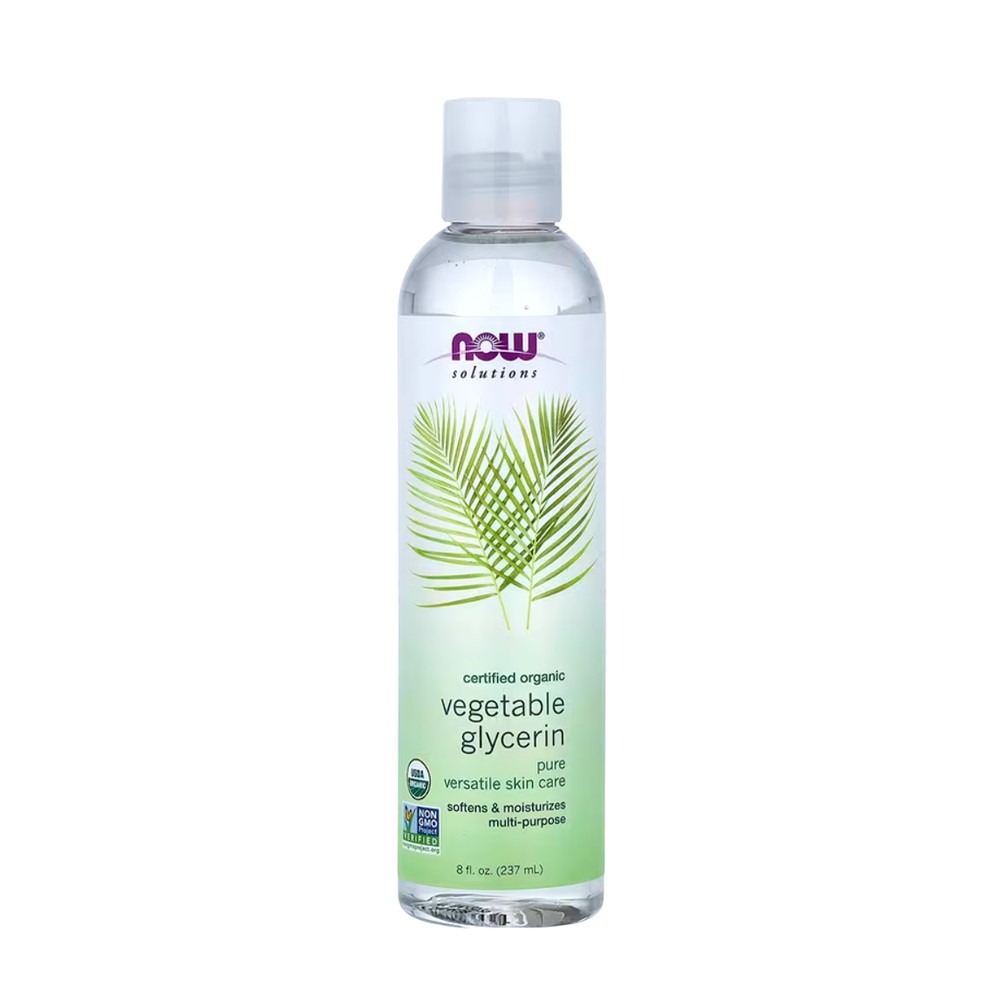 【NOW 娜奧】美國有機認證純草本甘油保濕油/基底油 237ml~效04/2029~Now Foods 7684-細節圖2