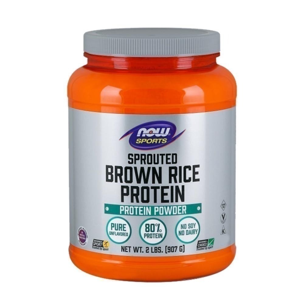 【NOW 娜奧】發芽糙米蛋白粉 907g ~效期10/2026 ~Now Foods 2206-細節圖2