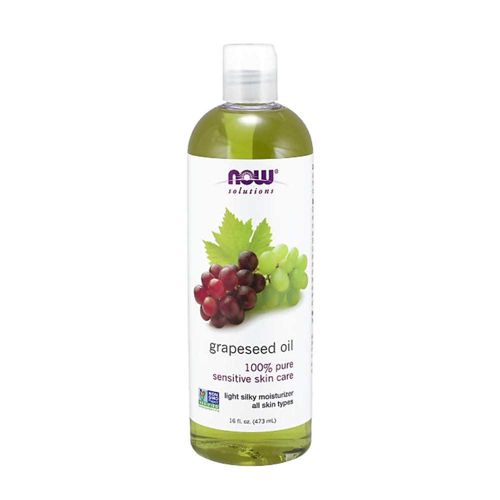 【NOW 娜奧】純葡萄籽保濕油/基底油473ml~效期03/2028~買一送一~Now Foods 7707-細節圖2