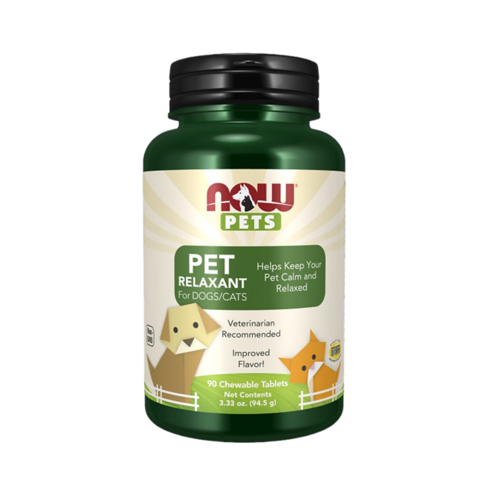 【NOW娜奧】Pet Relaxant For Dogs & Cats 寵物情緒安撫保健錠 90顆 ~特惠~4310-細節圖2