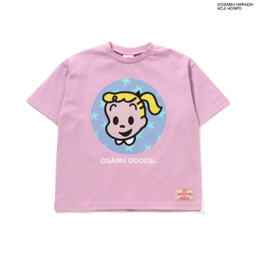 『現貨』日本限定BR EEZE × OSAMU GOODS 兒童聯名短袖T恤-規格圖7