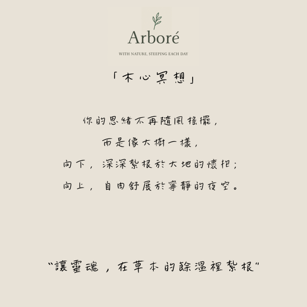 《湯浴包》木心冥想 Forest Meditation-細節圖2