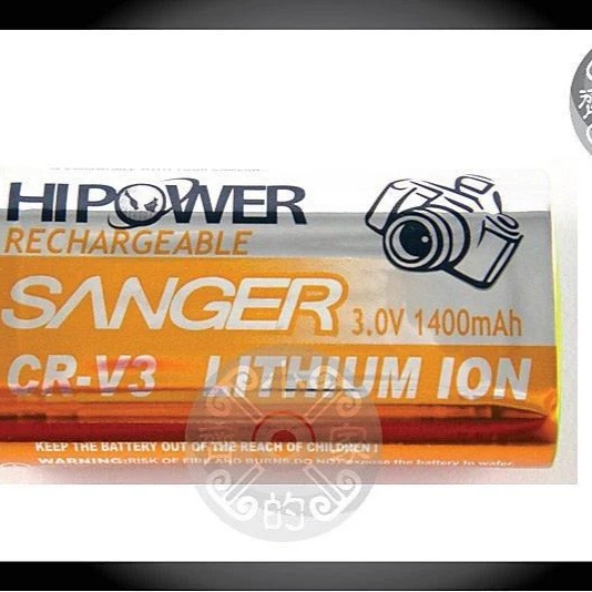 小齊的家 KYOCERA L3 L30 L4v 取代3號AA可重複充電 CRV3 CR-V3高品質鋰電池-細節圖3