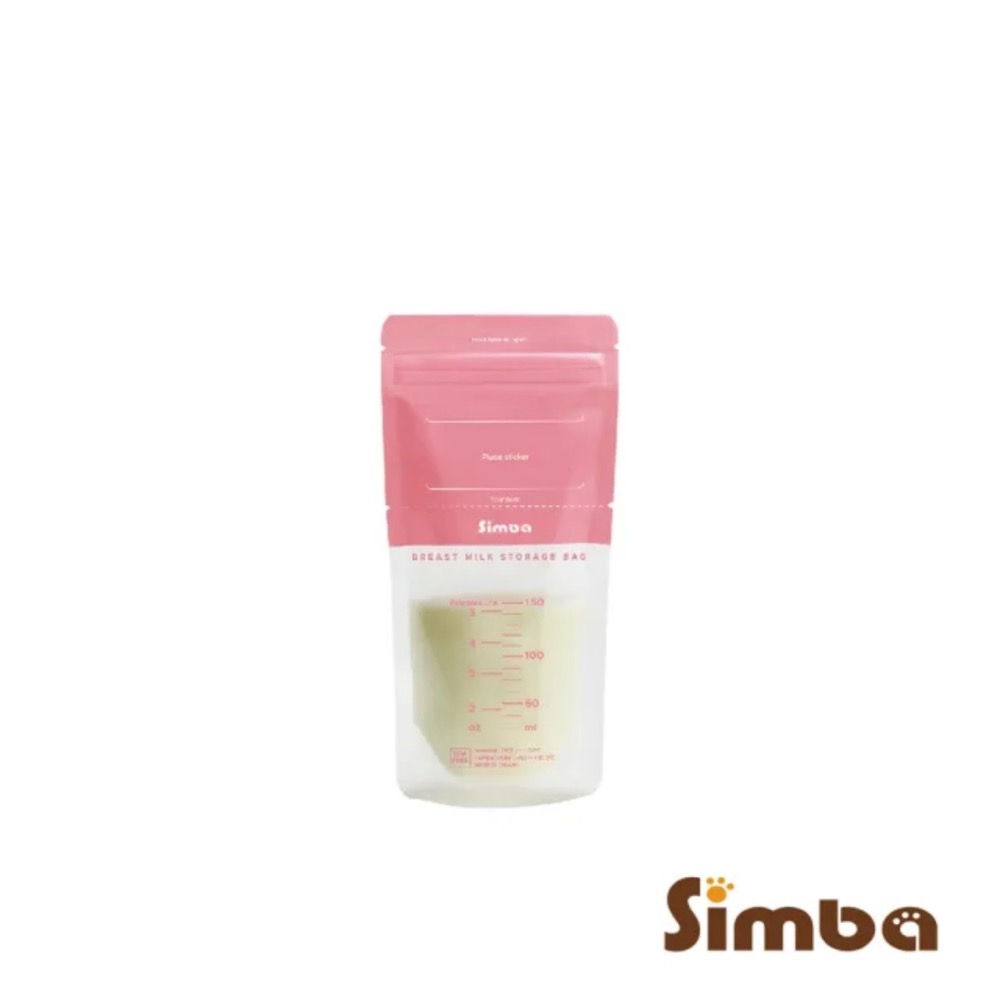 Simba 小獅王辛巴母乳儲存袋 150ml(60入)  另售貝瑞克吸乳器-細節圖3
