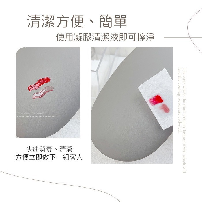 極簡奶油風美甲手枕 美甲桌墊 美甲手枕美甲手墊手枕桌墊套裝美甲枕墊美甲工具 NailsMall-細節圖5