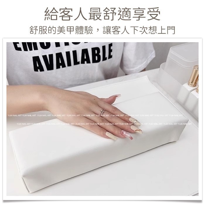 極簡奶油風美甲手枕 美甲桌墊 美甲手枕美甲手墊手枕桌墊套裝美甲枕墊美甲工具 NailsMall-細節圖7