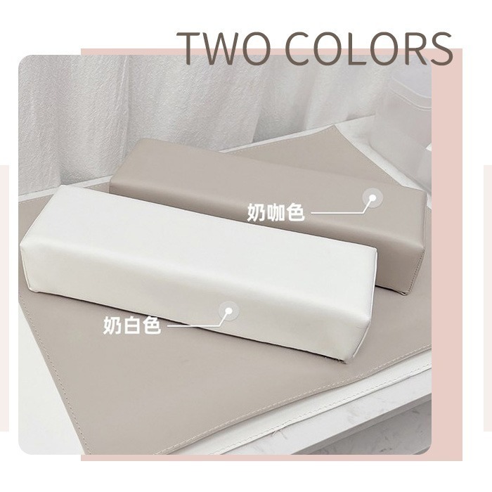 極簡奶油風美甲手枕 美甲桌墊 美甲手枕美甲手墊手枕桌墊套裝美甲枕墊美甲工具 NailsMall-細節圖9