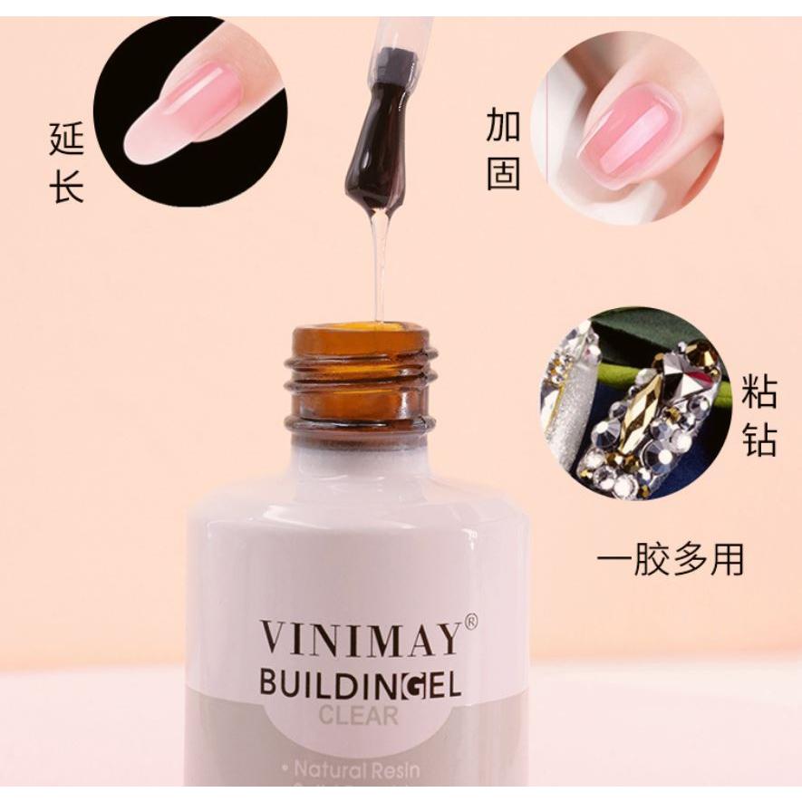 VIM萬能延長液 多功能延長膠 加固膠 粘鑽膠 美甲功能膠 甲油膠NailsMall-細節圖2