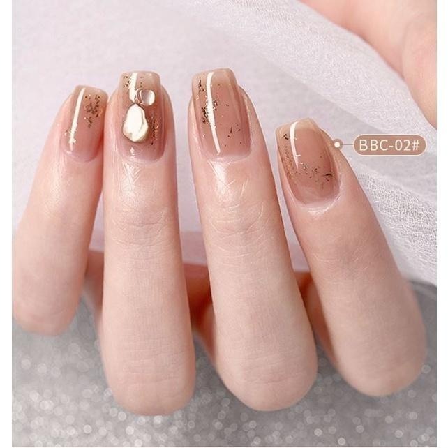 BF精選系列甲油膠 冰透焦糖 冰茶色 指甲油膠 凝膠 美甲光撩膠ByFunMe甲油膠 BBC 美甲材料 NailsMal-細節圖2