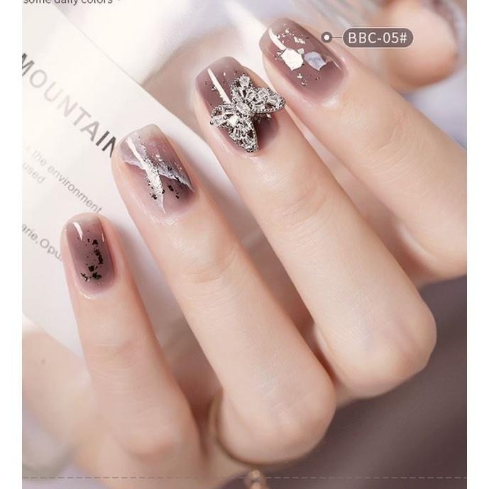 BF精選系列甲油膠 冰透焦糖 冰茶色 指甲油膠 凝膠 美甲光撩膠ByFunMe甲油膠 BBC 美甲材料 NailsMal-細節圖3