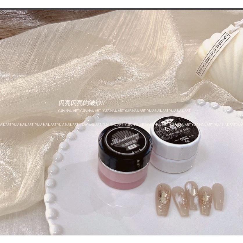 美甲拍照道具 極光流金皺紗 拍照皺紗 拍攝背景布美甲工具 NailsMall-細節圖3