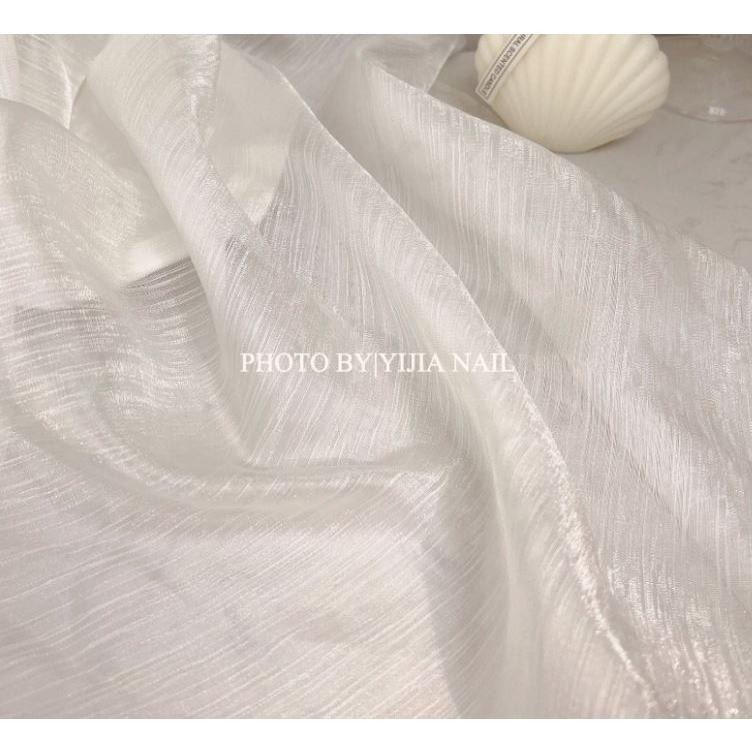 美甲拍照道具 極光流金皺紗 拍照皺紗 拍攝背景布美甲工具 NailsMall-細節圖8