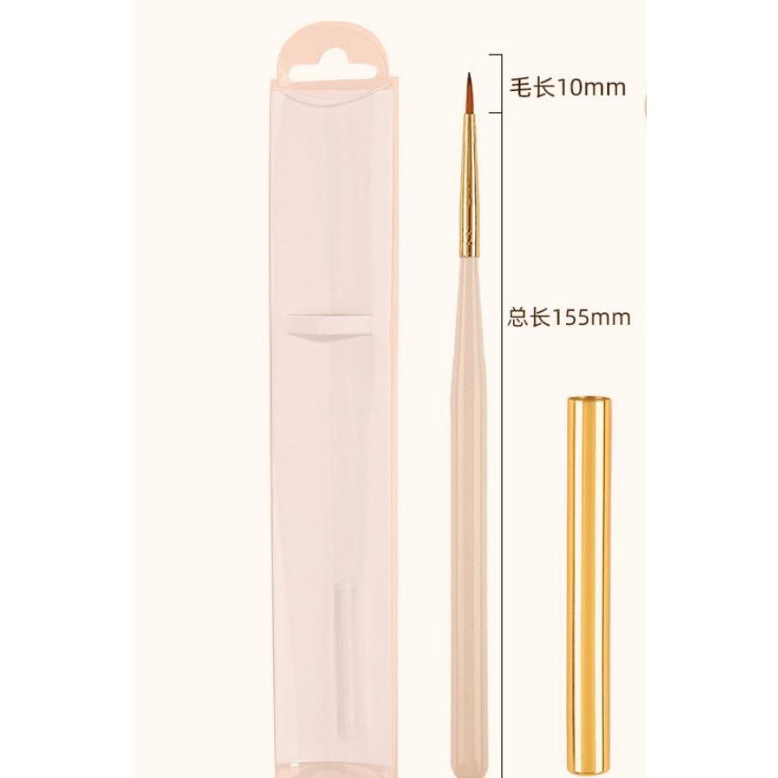 日式美甲筆 12支入美甲筆刷套組 付筆蓋 凝膠筆 萬能筆 拉線筆 彩繪筆 光撩筆 暈染筆美甲工具NailsMall-細節圖2