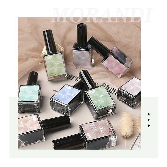 彩色暈染液 水墨暈染液 莫蘭迪金沙烟彩 甲油膠光撩膠光撩指甲油銀色金色珠光白色暈染液 NailsMall-細節圖3
