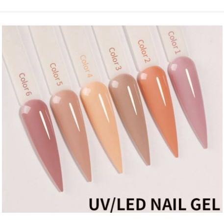 BF浪漫玫瑰 光撩甲油膠 果凍佳人 光撩膠彩色膠裸色膠彩色膠裸色膠B07純色光撩膠甲油膠美甲材料NailsMall-細節圖3