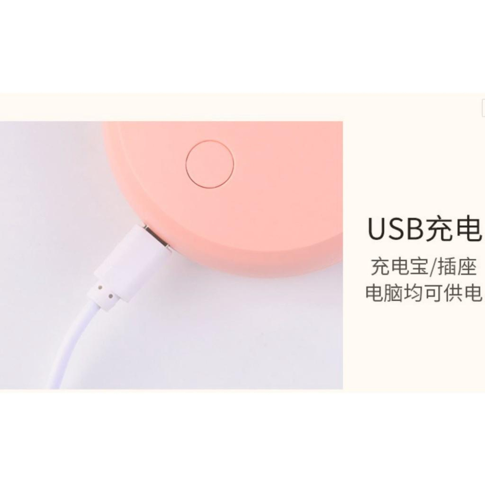 美睫 迷你風扇 睫毛吹乾機 睫毛吹乾器 USB充電 小風扇帶鏡子美睫專用 NailsMall-細節圖4