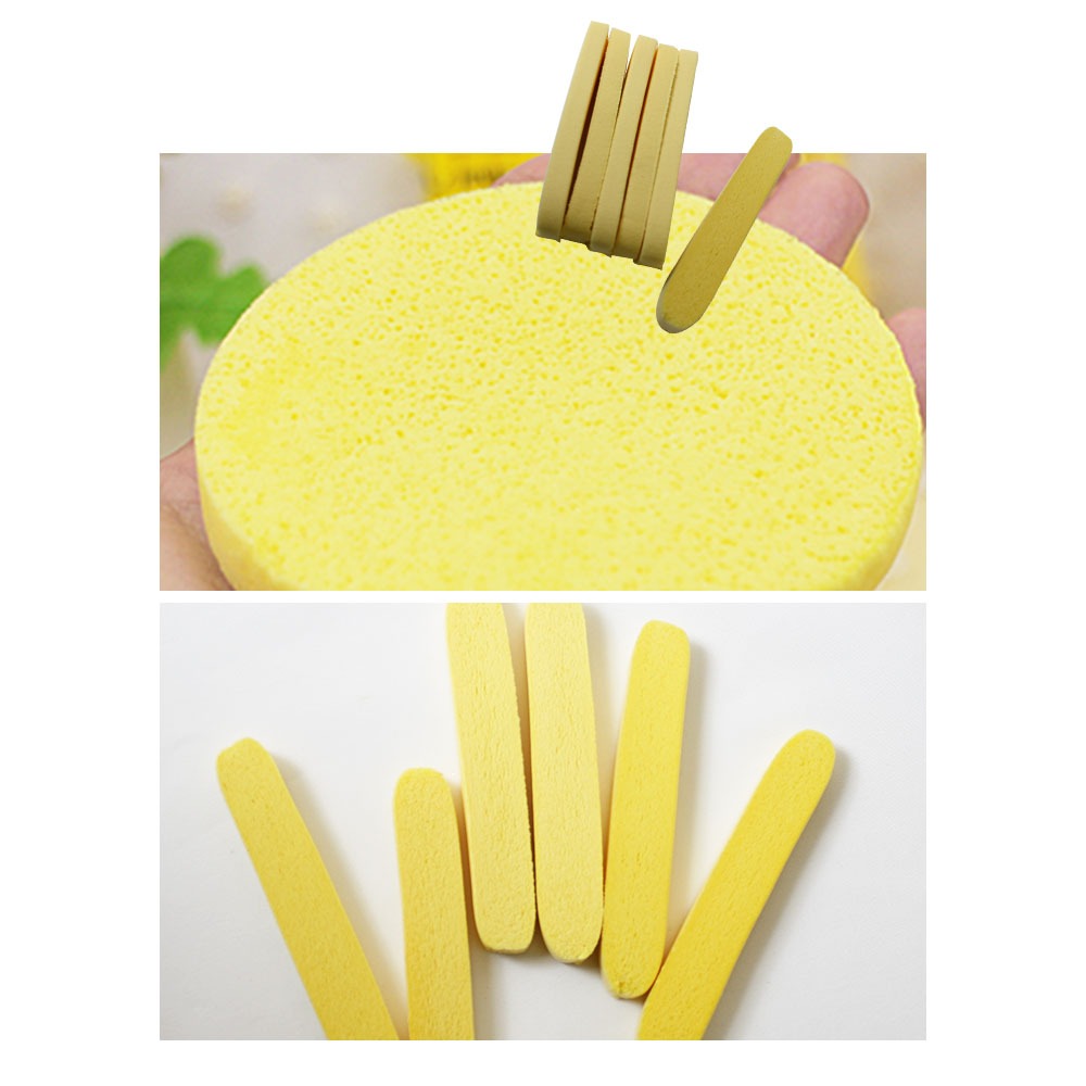 12入壓縮海綿條 洗臉撲 壓縮海綿 洗臉海綿 NailsMall-細節圖5