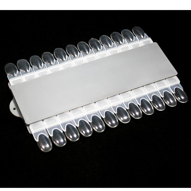 可拆式色卡24色 插卡式色卡 指甲油色卡 美甲色卡 展示甲片 美甲材料 NailsMall-細節圖2