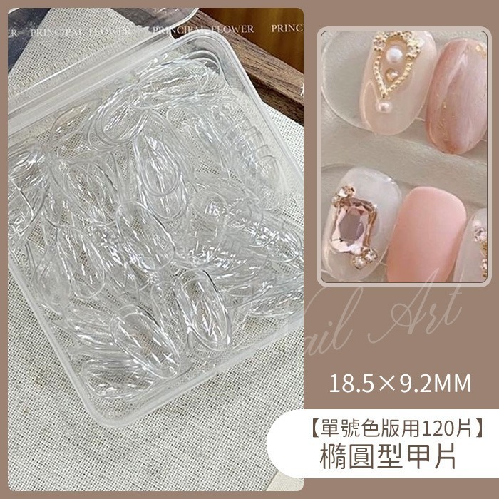 單號甲片 3號檢定甲片 日式圓頭 全甲片 圓頭短甲片法式甲片 方型全貼甲片 圓形甲片Nailsmall-規格圖9