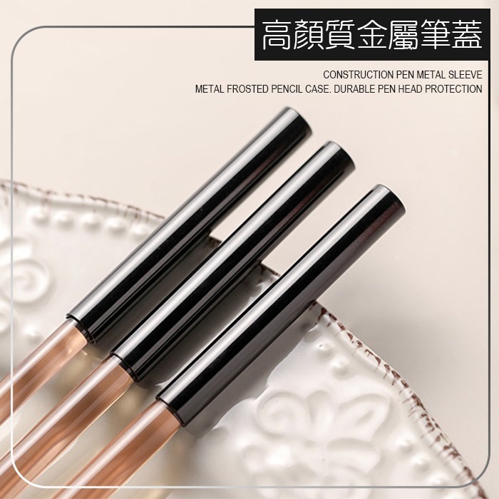 美甲筆蓋 金屬黑色 凝膠筆蓋 筆帽 筆蓋 防塵筆帽 美甲工具 NailsMall-細節圖5