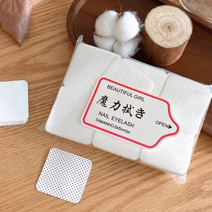 卸甲棉 美甲魔力棉片 黑膠瓶口擦拭棉 凝膠清潔棉 美甲材料 NailsMall-規格圖5