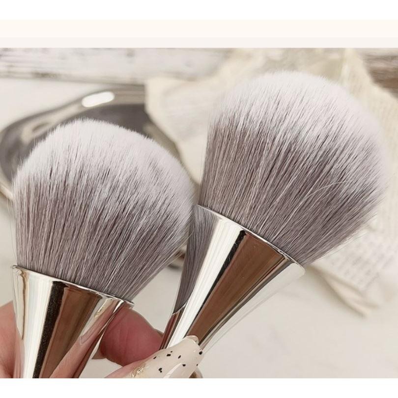 美甲 簡約風刷子 小蠻腰散粉刷 日式原木色粉刷 粉塵刷腮紅刷化妝刷清潔刷韓版粉塵刷美容刷美甲工具 NailsMall-細節圖6