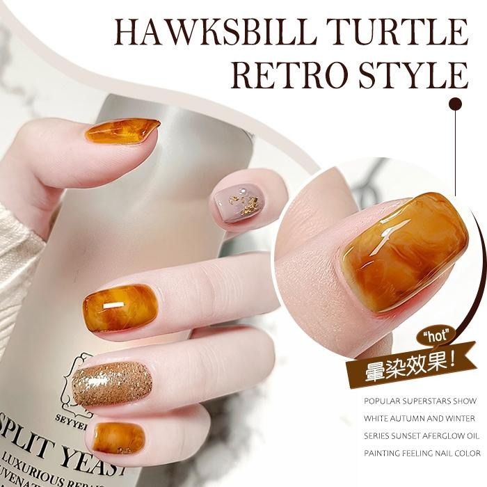 BF日式罐裝膠 古風手作膠 琉璃膠 琥珀膠 玳瑁膠 果凍甲油膠 美甲凝膠美甲材料NailsMall-細節圖3