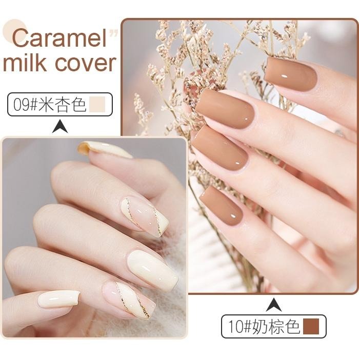 台灣品牌BF尊爵Plus+ 焦糖奶蓋 甲油膠 美甲凝膠光撩膠甲油膠美甲材料NailsMall-細節圖3