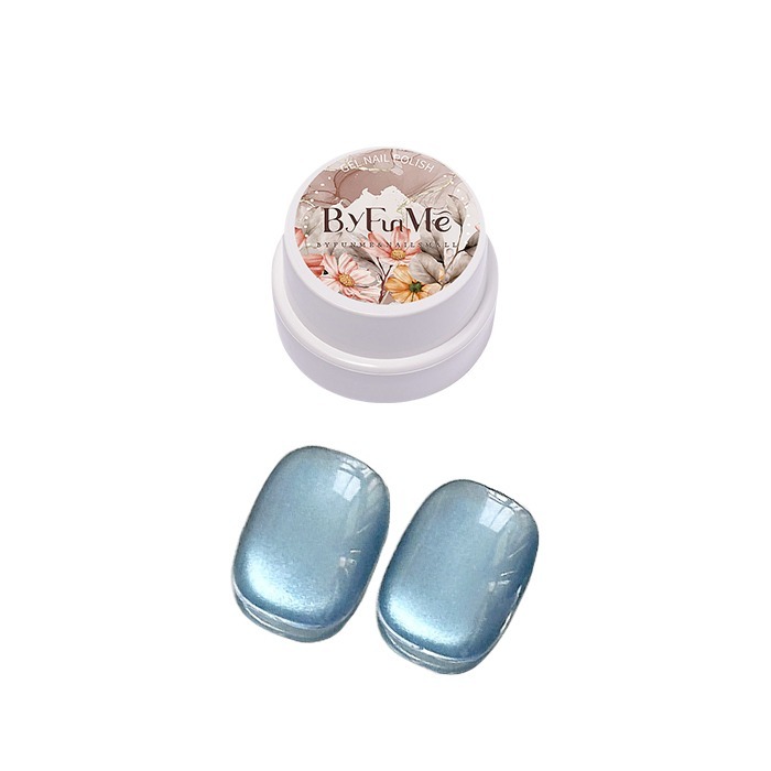 BF日式罐裝膠 玻璃珠貓眼膠 冰羽幻光貓眼 人氣貓眼膠美甲凝膠美甲材料NailsMall-細節圖2