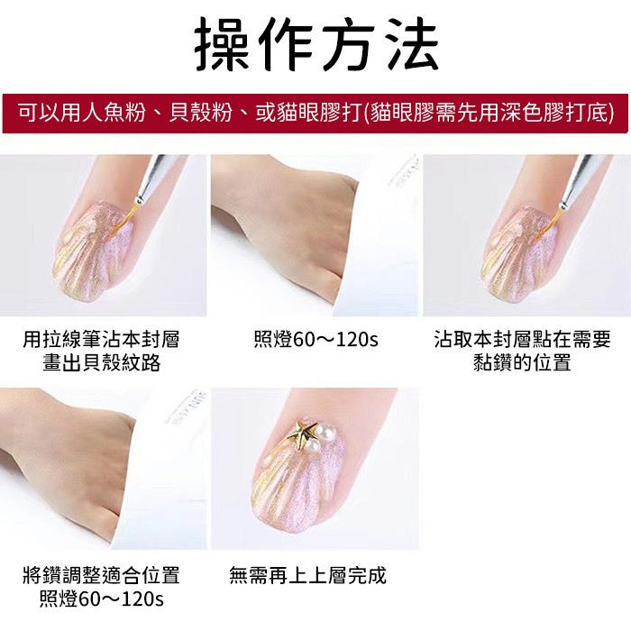 VIM硬式免洗上層 多功能五合一 上層膠 延長膠 造型膠 黏鑽膠 加固膠NailsMall-細節圖7