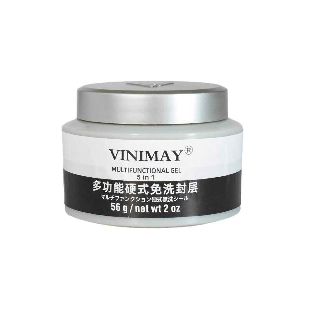 VIM硬式免洗上層 多功能五合一 上層膠 延長膠 造型膠 黏鑽膠 加固膠NailsMall-規格圖8