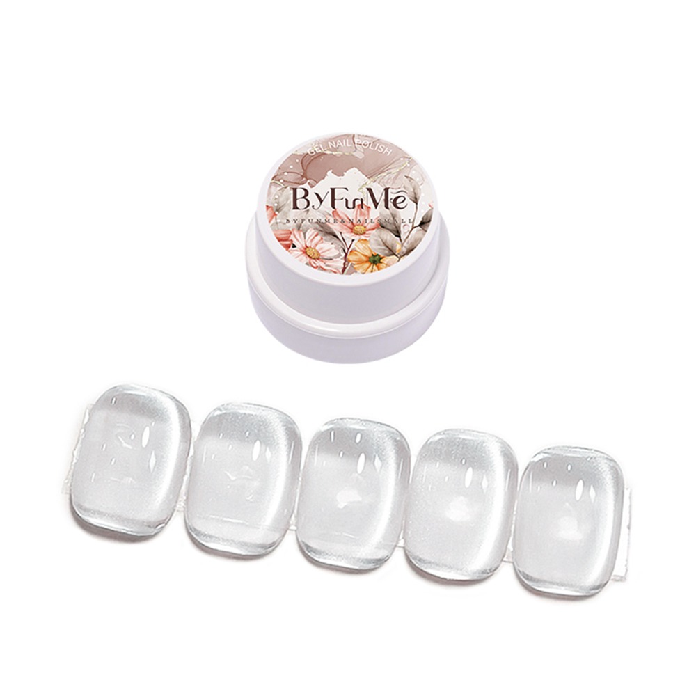 BF日式罐裝膠 零透感無底色貓眼 水晶眠語 萬能貓眼 人氣貓眼膠美甲凝膠美甲材料NailsMall-細節圖2