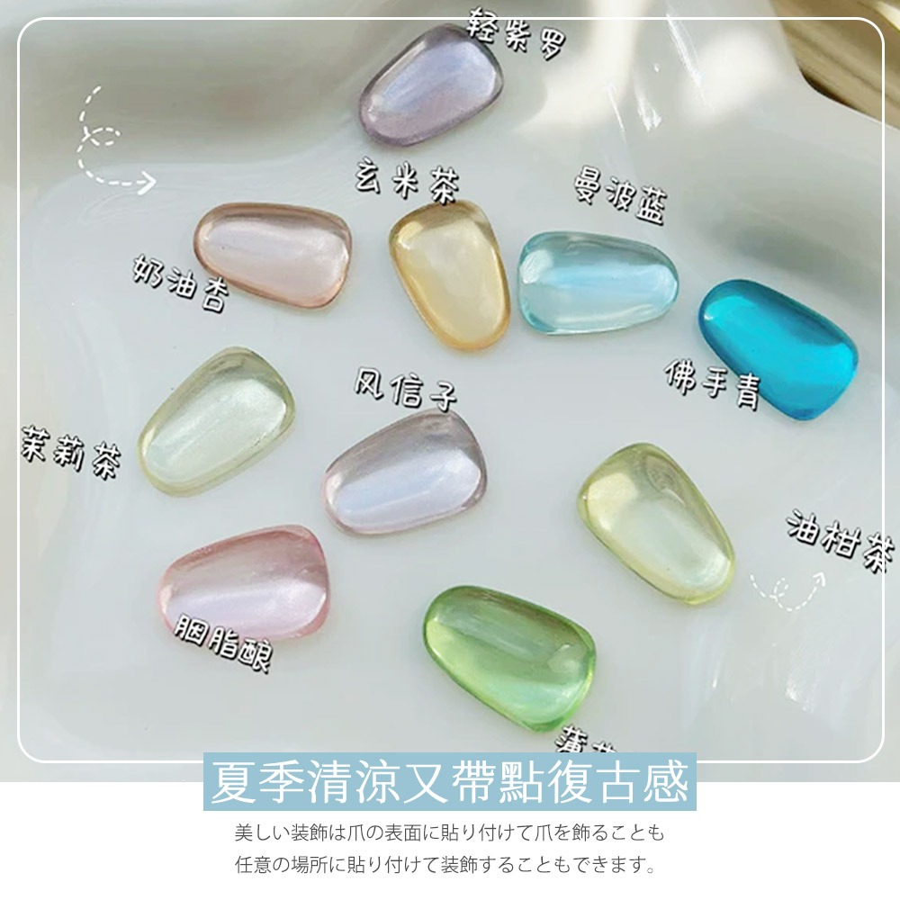 薄荷曼波系列魔鏡粉 低飽和金屬魔鏡粉 電鍍粉 鏡面粉 極光粉 NailsMall-細節圖2