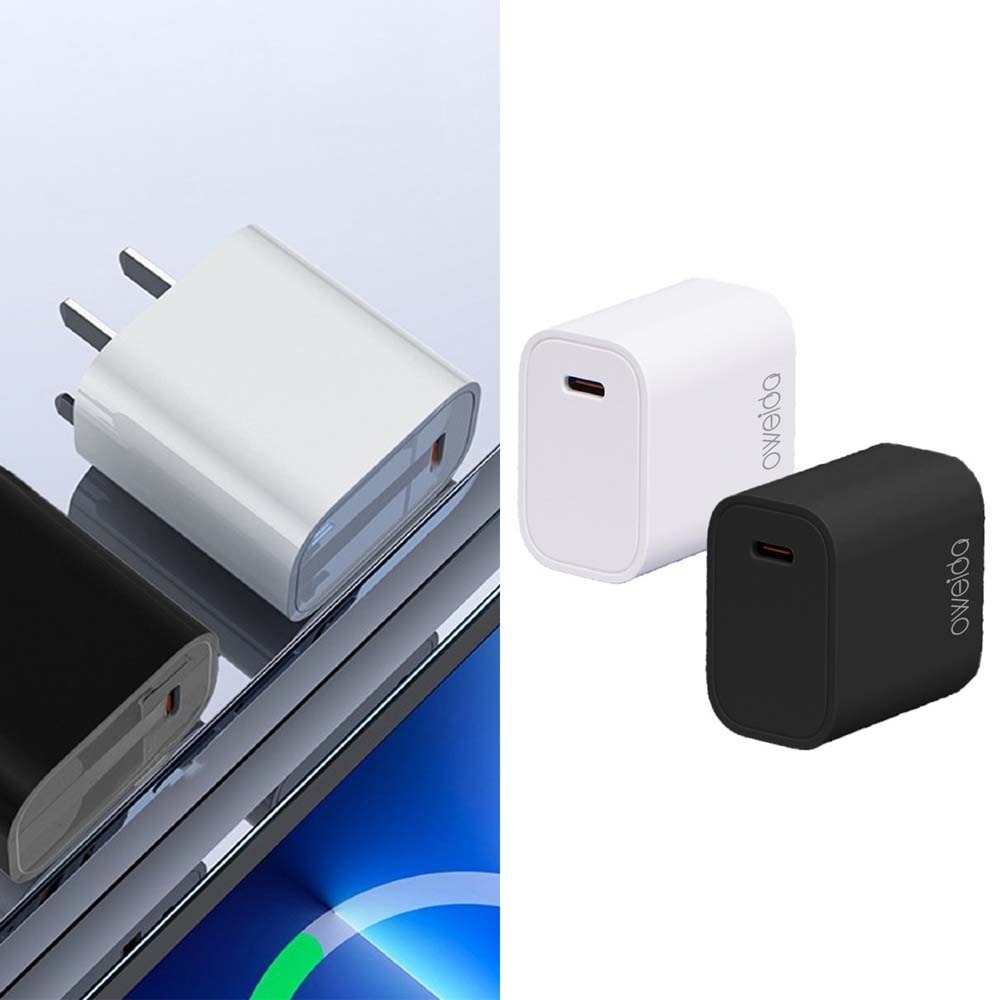 山水之寶｜OWEIDA 22w GaN 氮化鎵智能恆溫 快速充電器 單孔PD快充充電頭 適用iPhone＆安卓-細節圖8
