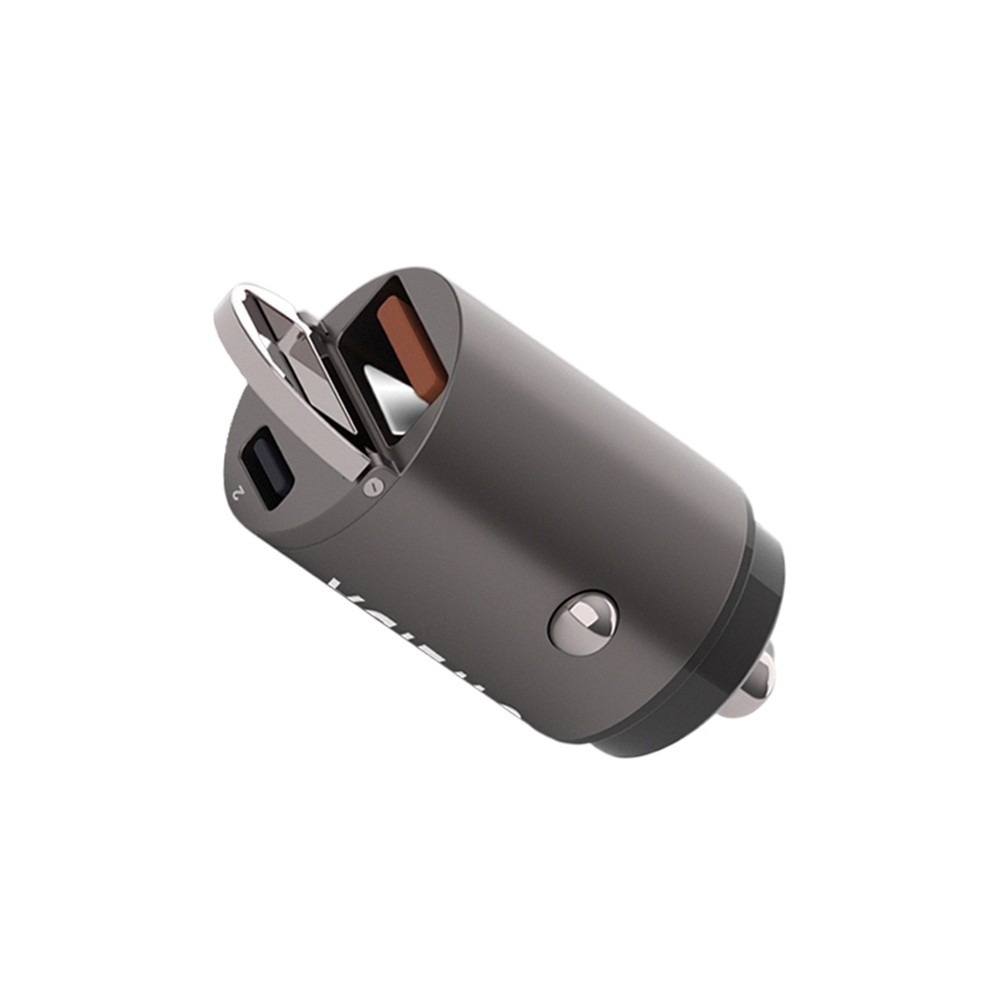 山水之寶｜OWEIDA 30w PD+QC 雙孔快速充電車用充電器 急速快充車充頭電源供應器 附贈TYPECtoC充電線-細節圖9