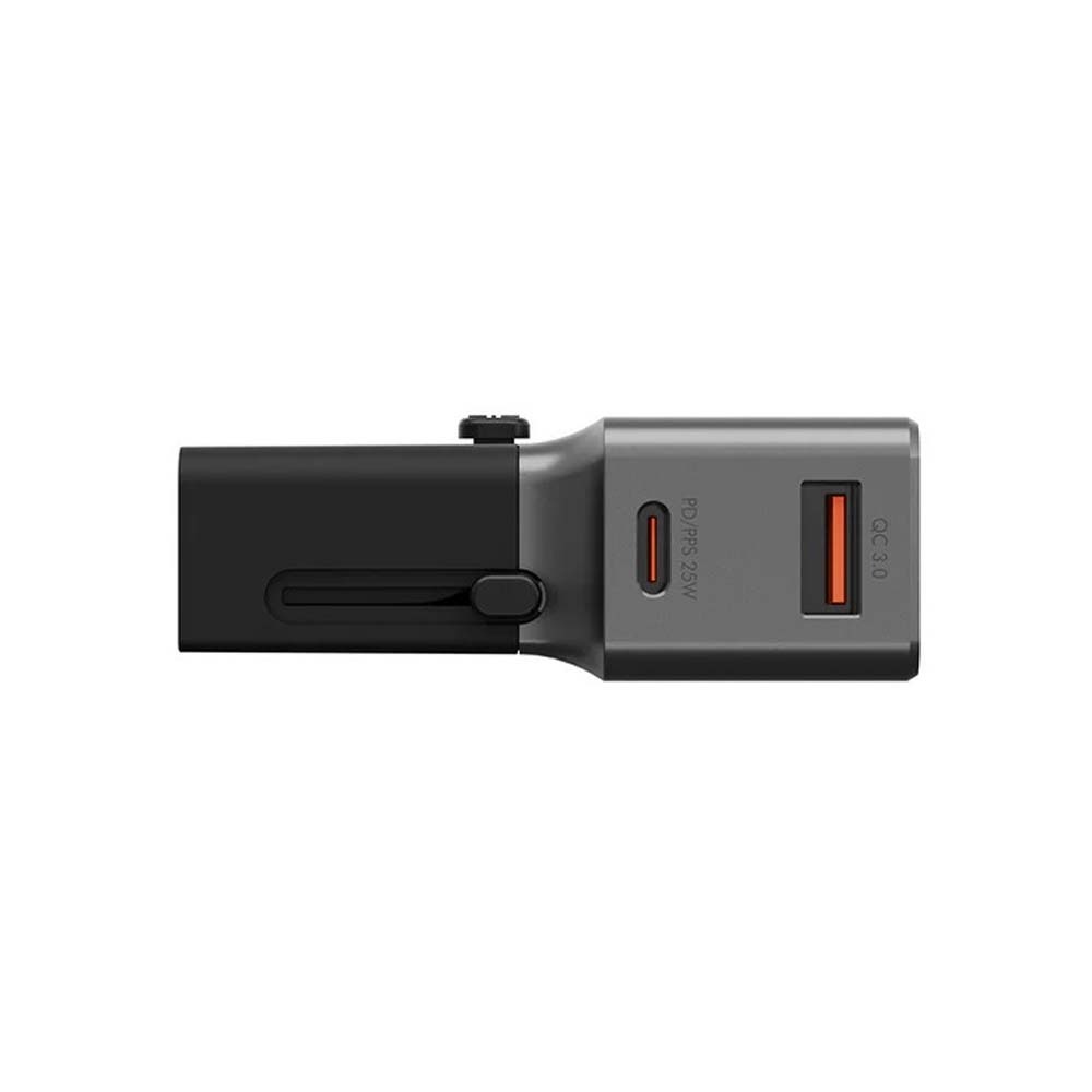 山水之寶｜ENERGEA TravelWorld 25W PD+QC旅行通用雙孔快速充電器快充充電頭 多國旅遊萬用旅充頭-細節圖8