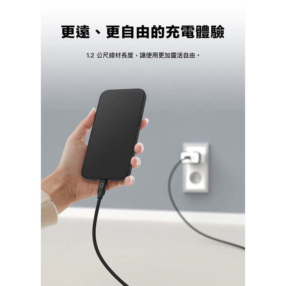 山水之寶｜國家地理 TYPE-C to TYPE-C 磁吸收納快速充電線 PD快充高速傳輸線 120cm＆200cm-細節圖6