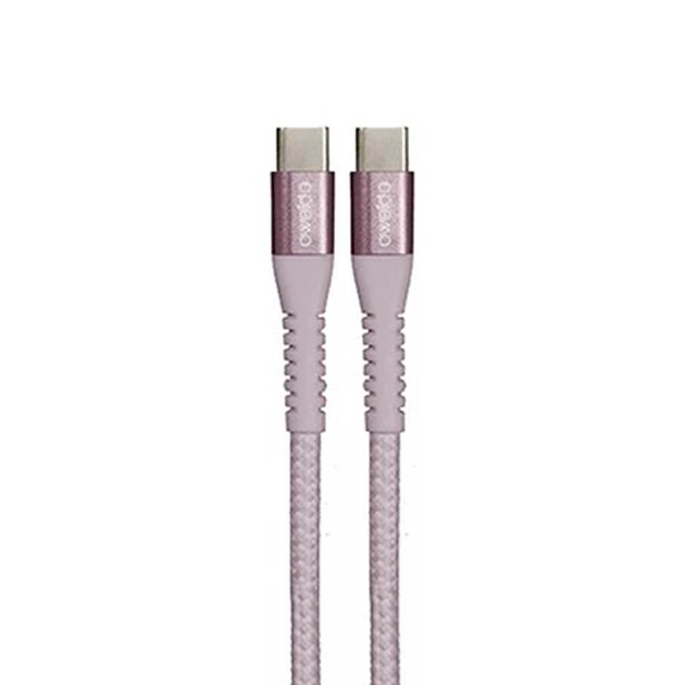 山水之寶｜OWEIDA歐威達 TYPE-C to TYPE-C 100w PD快速充電傳輸線150cm 耐拉扯漁網編織線-規格圖10