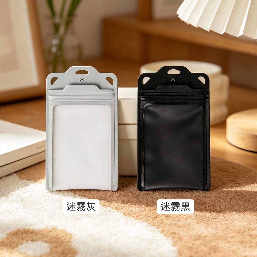 山水之寶｜Bitplay AquaSeal 防水機能證件套V3（附反光頸掛繩）防水透明霧面卡套 收納員工證件卡片悠遊卡-細節圖11